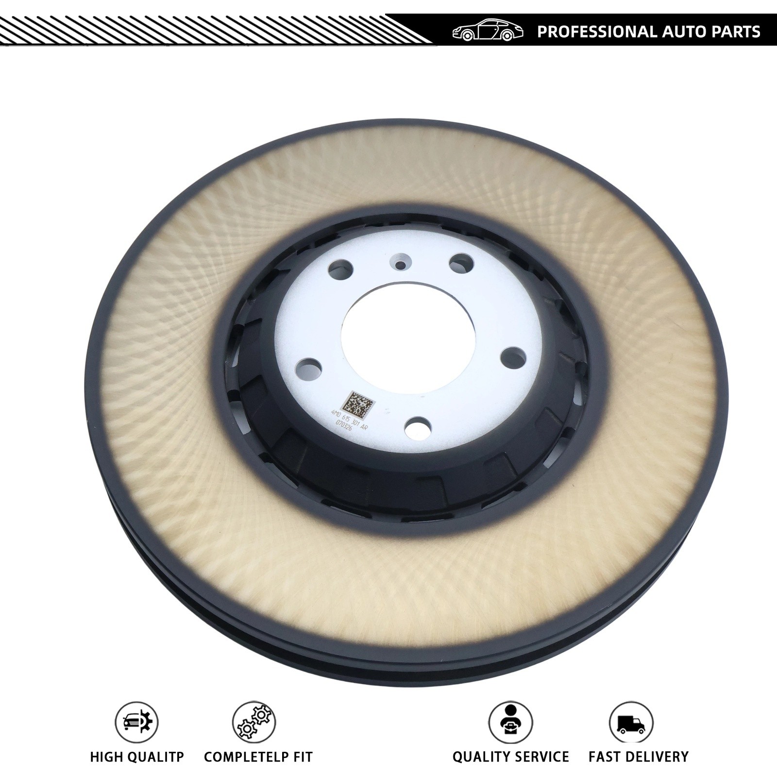 Bentley Bentayga Speed 2018-2023 Front Left Brake discs 2 pcs