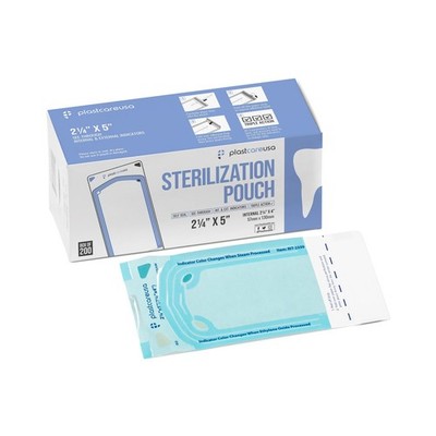 2000 Bulk Sterilization Pouches, Sterilizer Autoclave Bags for Sterilizing Cl...