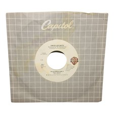 1985 David Lee Roth California Girls 45 RPM Record Warner Bros. Wrong Sleeve