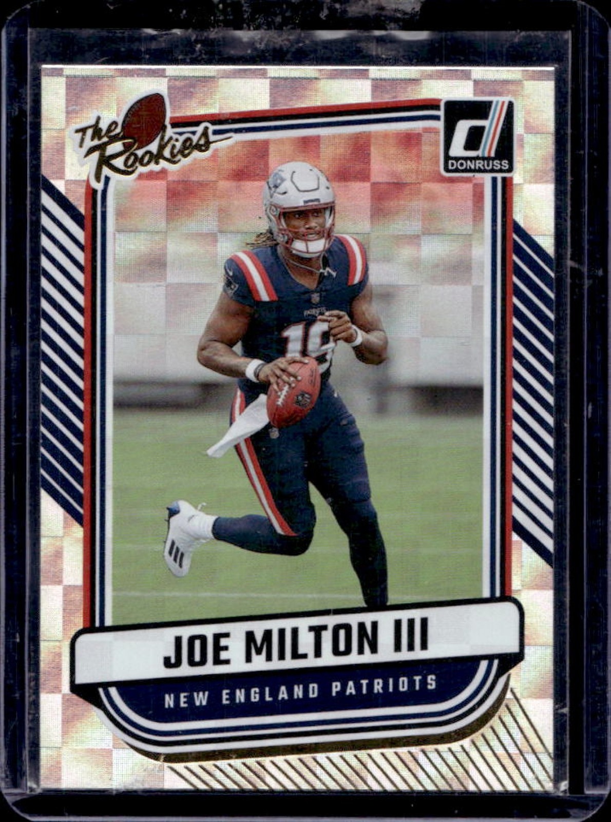 2024 Donruss Joe Milton III The Rookies Rookie RC #TR-10 Patriots
