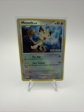 Meowth #106 Reverse Holo Platinum Stamped Pokemon Legends Awakened HP on eBay
