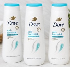 3 Pack Dove Body Wash Antibacterial Care Cleansing Body Wash 20 oz Each