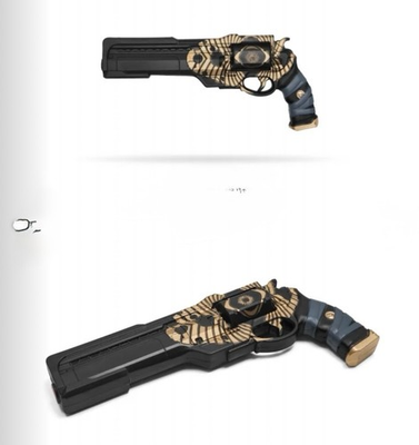 #ad Ace Of Spades Pistol gold Version Foam 1:1 Gun Toys Cosplay Full Size $49.99