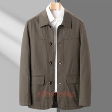 New Spring Jacket Business Jacket Men's Casual Top Workwear Windproof Coats