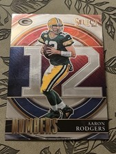 2021 Panini Select Select Numbers #SN-7 Aaron Rodgers