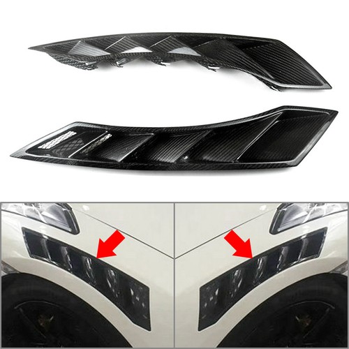 Kotflügel vorne Lufteinlass Vent Abdeckung Trim für Nissan R35 GTR 2008-2017 - Bild 1 von 8