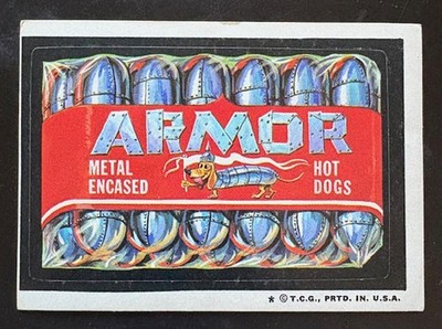 1973 Topps Wacky Packages Original Series 4 Stickers CHOOSE Bum