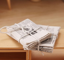 Minature Dolls House Newspaper Bundle 1:12 Scale