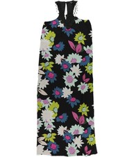GUESS Womens Markel Maxi Dress, jetblkmulti, XS