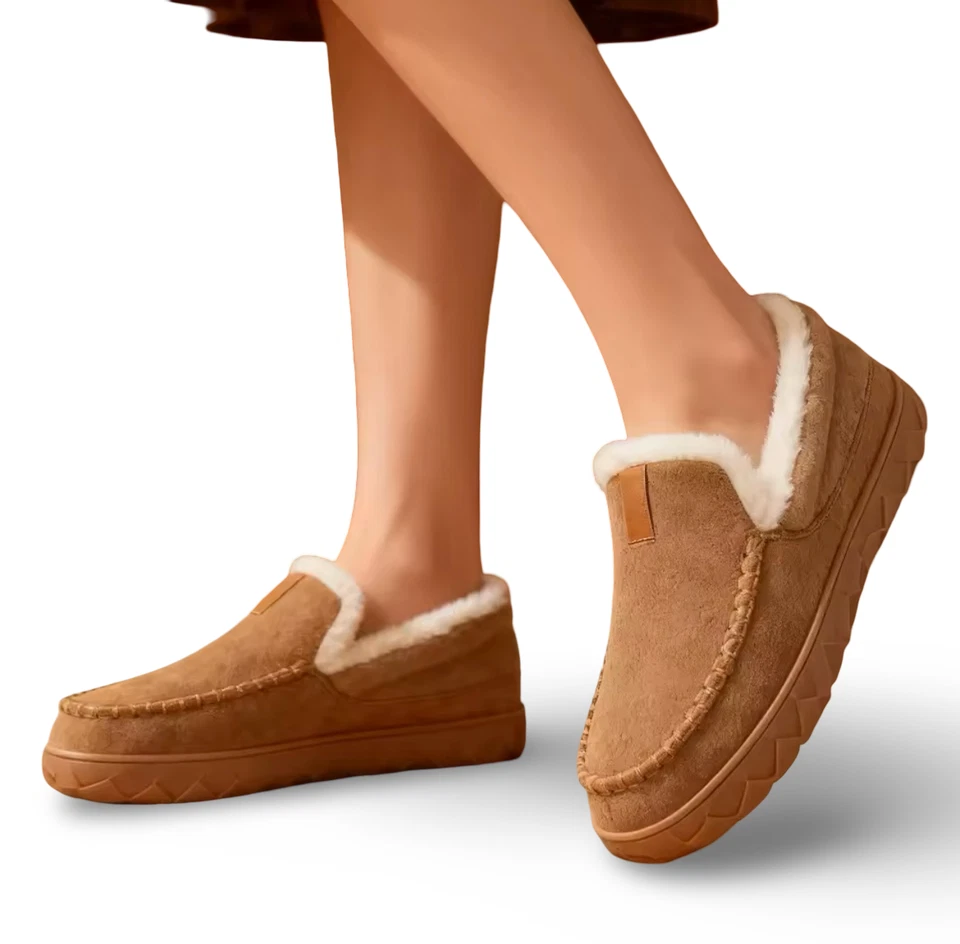 Zapatillas de Invierno Zapatos para Hombres - 2 Colores Zapatos de Casa Cálidos Algodón Zapatilla Calzado Foto 3 de 4