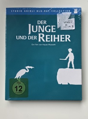 DER JUNGE UND DER REIHER  LIMITED SPECIAL EDITION HAYAO MIYAZAKI BLU-RAY NEU OVP