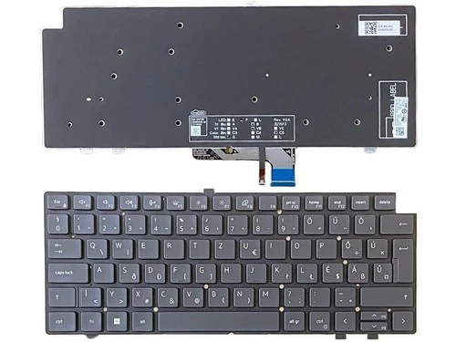 Backlit Hungarian Keyboard for Dell Latitude 7440 7450 7640 7650 (2023) QWERTZ