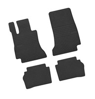 Auto-FußMatten Gummimatten Schwarz FüR Mercedes Benz ML W166 & GLE W166 2011-19