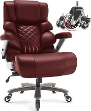 700Lbs Big and Tall Office Chair-Large Computer Chair with Adjustable Lumbar Sup