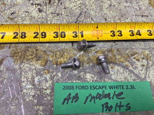 08-12 ESCAPE AB MODULE BOLTS SET OF 3 - Picture 2 of 11
