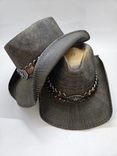 Lot of 2 Cody James O John Straw Cowboy Hat, Size 7.5
