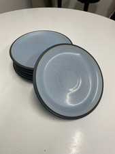 DENBY BLUE JETTY STONEWARE SIDE PLATE 23CM / 9 INCHES DISCONTINUED