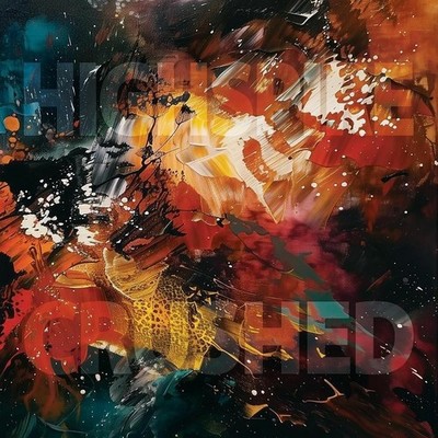 HIGHSPIRE - Crushed - coloured vinyl LP + insert in spot-varnished sleeve