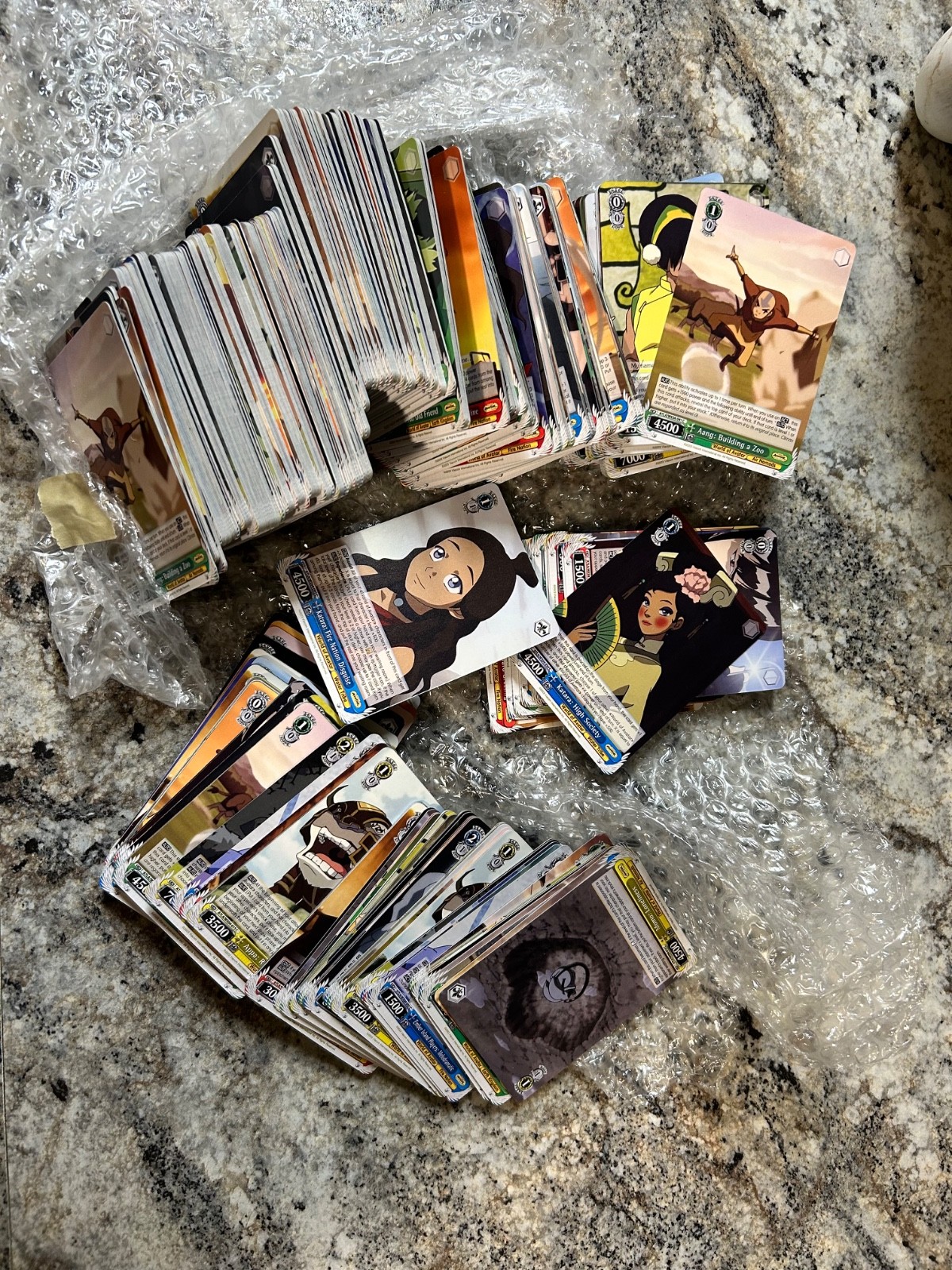 Avatar The Last Airbender Weiss Schwarz Random Pull, 100 Card Bundle FREE SHIP