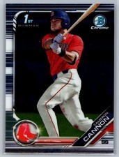 2019 Bowman Draft #BDC-166 Cameron Cannon Chrome *RS