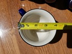 Set 5 Gibson Cobalt Blue Glazed 10oz Coffee Mug Tea Cup Wide Pedestal Base — photo 7