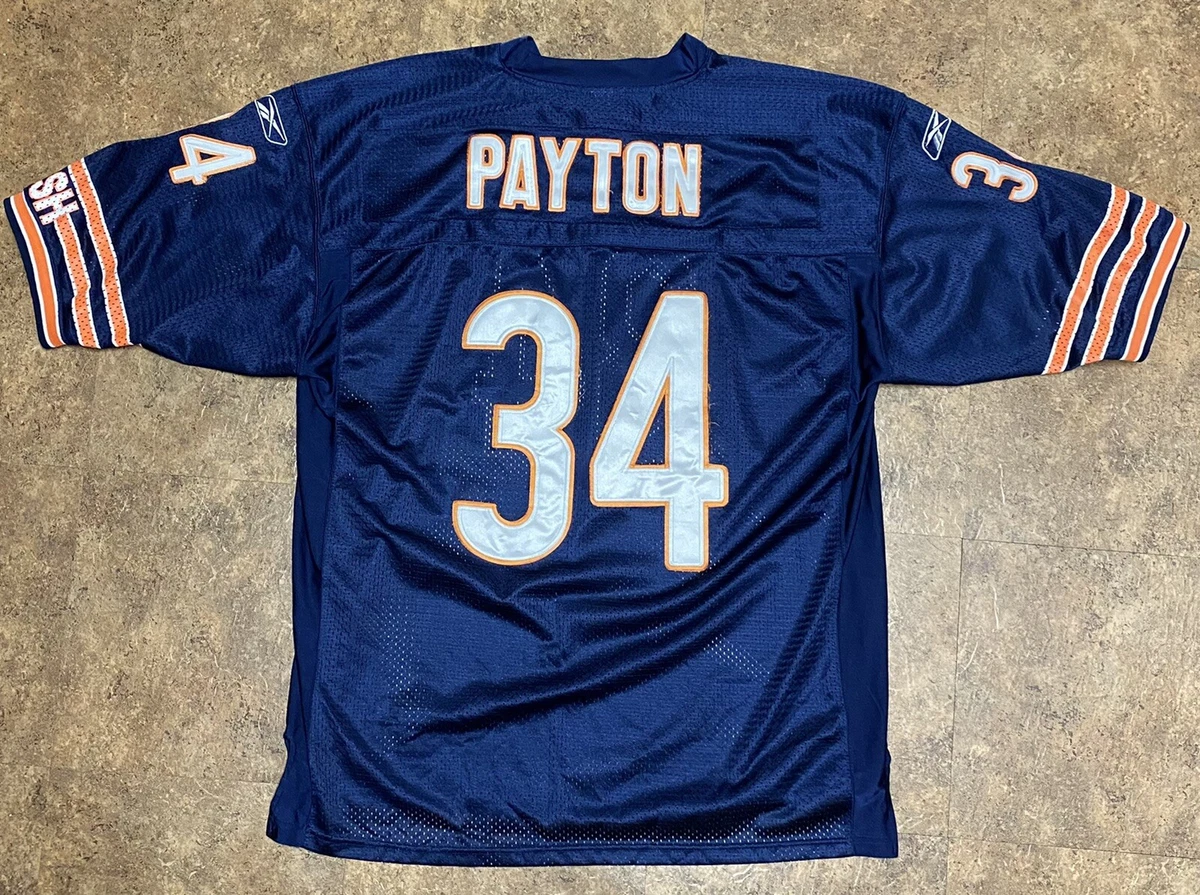 Walter payton 2025 reebok jersey