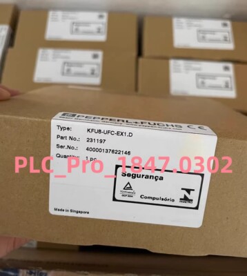 1PCS Brand New PEPPERL+FUCHS KFU8-UFC-EX1.D Frequency Converter  Fast delivery