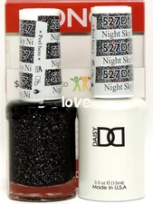 DND Daisy Gel Polish Soak Off 0.5fl.oz LED/UV Duo DND527- Night Sky