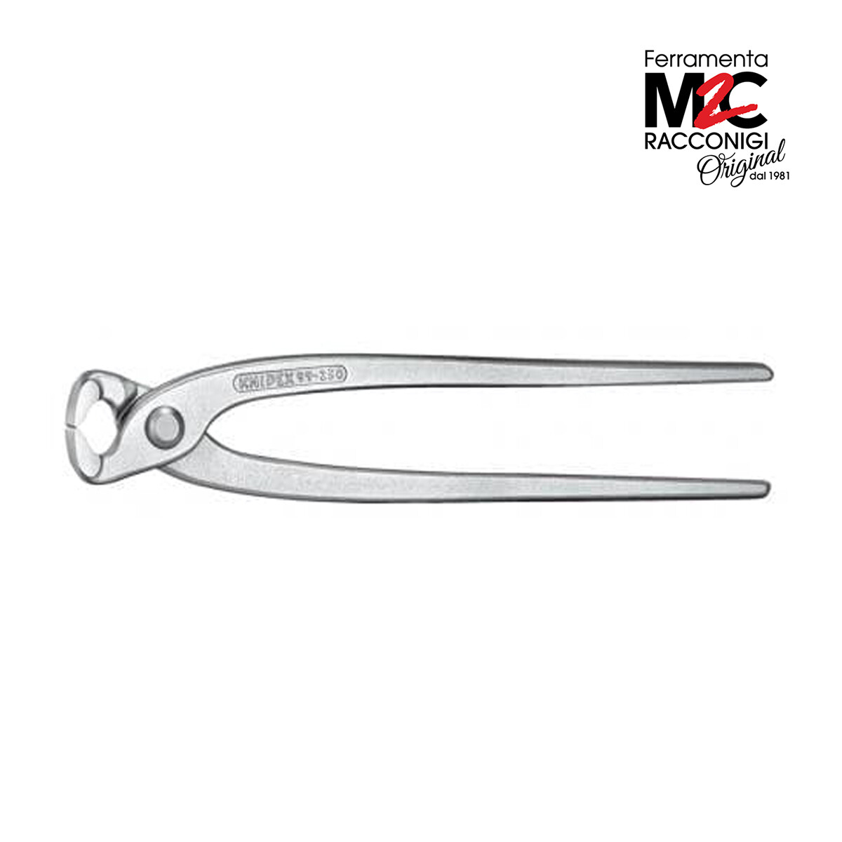 TENAGLIA KNIPEX 99 04 250 - per ferraioli e cementisti, 250 mm, zincata