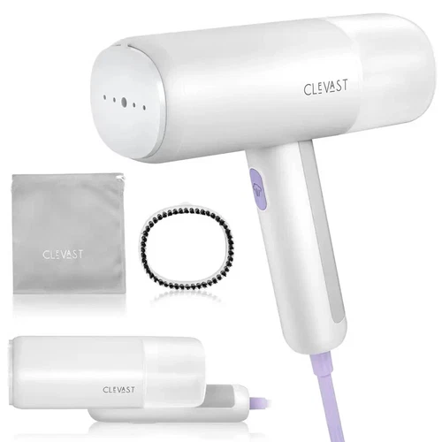 CLEVAST Clothing Steamer 1000W 30S Fast Heat-up Handheld Travel Steamer 150ML-UK