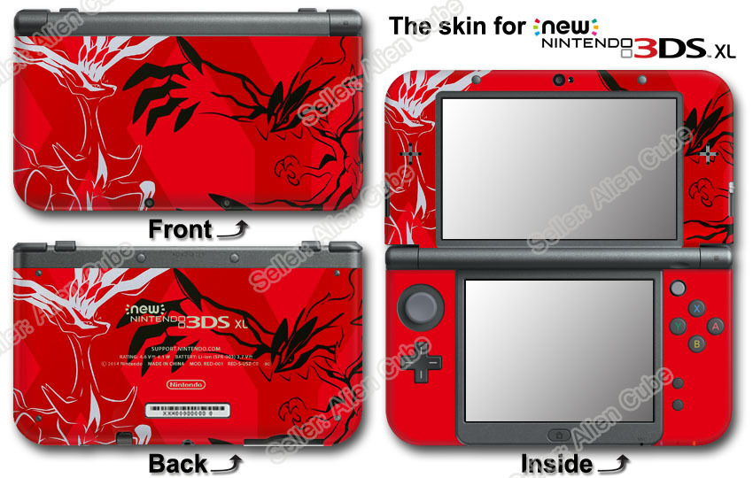 Nintendo 3ds Xl Pokemon Skins