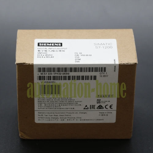 New In Box Siemens 6ES7 223-1PH32-0XB0 Digital I/O Module 1 year warranty#XR