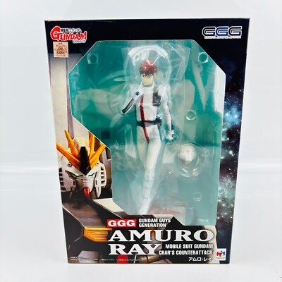 EOF-333 GUNDAM GUYS GENERATION アムロ・レイ GGG Gundam Guys Generation Amuro Ray Figure MegaHouse W/box Japan