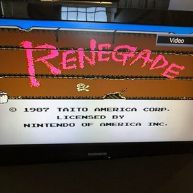 Renegade NES Game Cartridge Only Tested Works Great