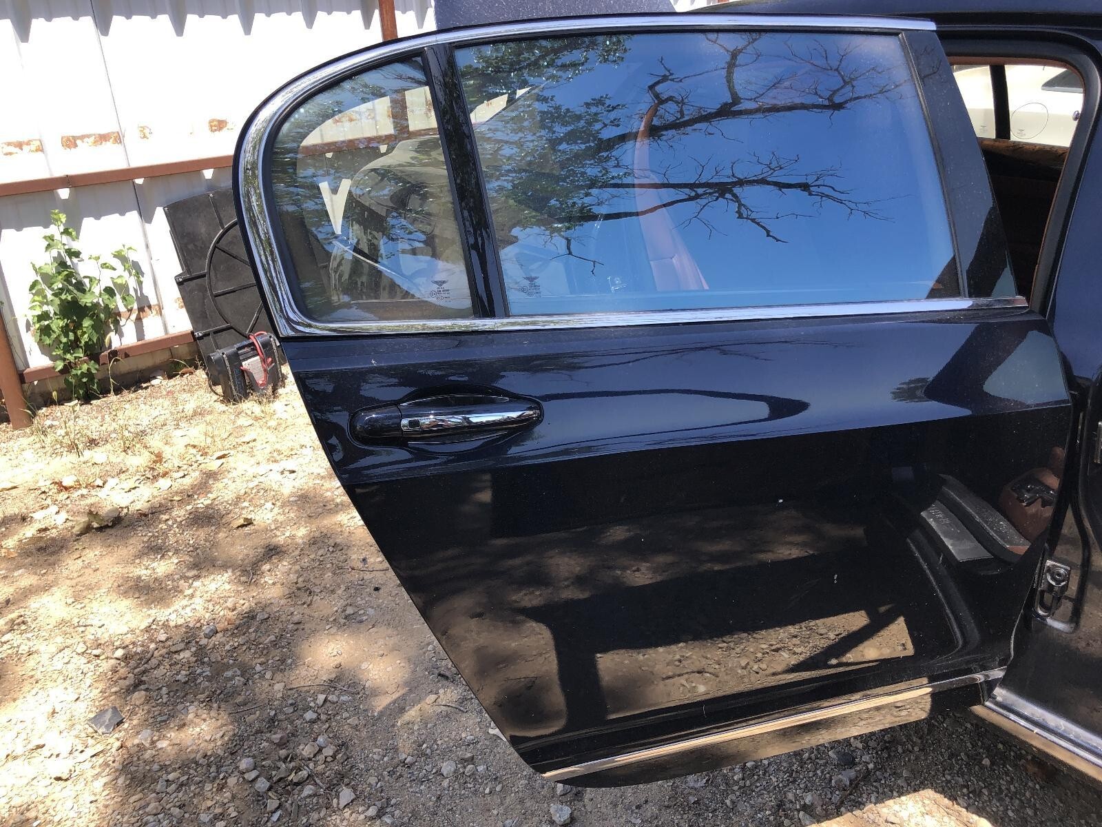 2006 BENTLEY CONTINENTAL FLYING SPUR Rear Side Door Right Passenger LR5W Blue 06