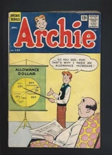 Archie Comics 132 VG- 3.5 High Res Scans