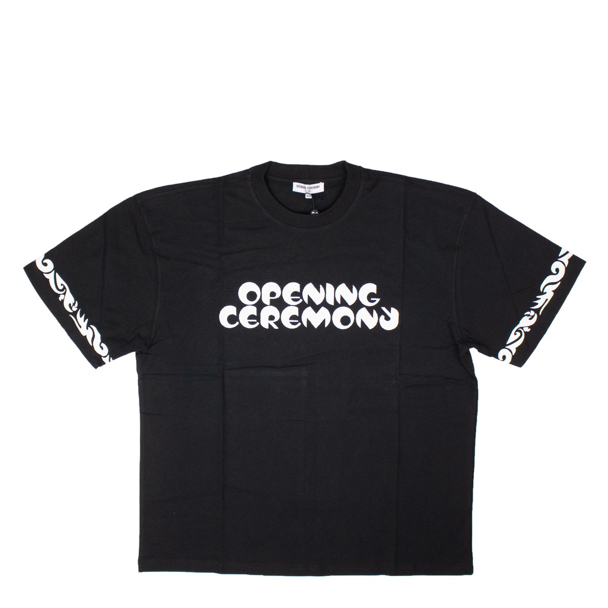 NWT OPENING CEREMONY Black Oversized Seasonal T-Shirt Size S $130 