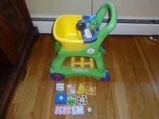 LEAPFROG 2002 PRETEND PLAY  LEARN GROCERY CART WALKING SCANNER HTF