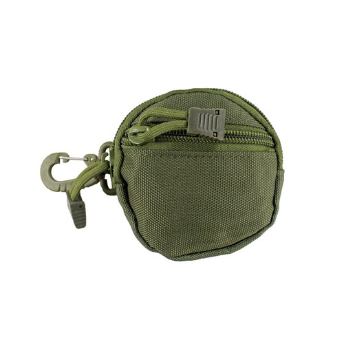 Tactical Rounded Mini Coin Bag Key Pouch EDC Molle Organizer Hang Bag - Picture 7 of 8
