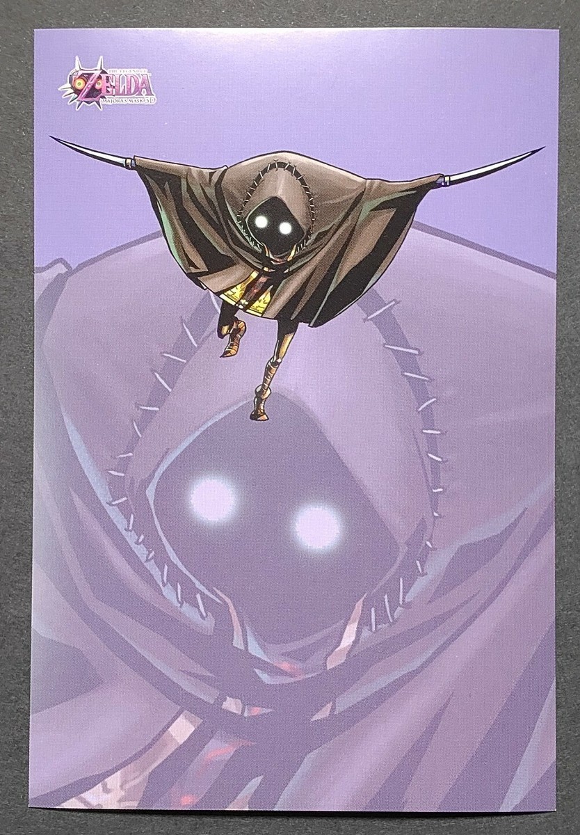 Garo The Legend of Zelda Postcard Majora's Mask 3D Japanese
