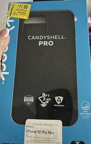 New! Speck Products CandyShell Pro iPhone 12 Pro Max Black