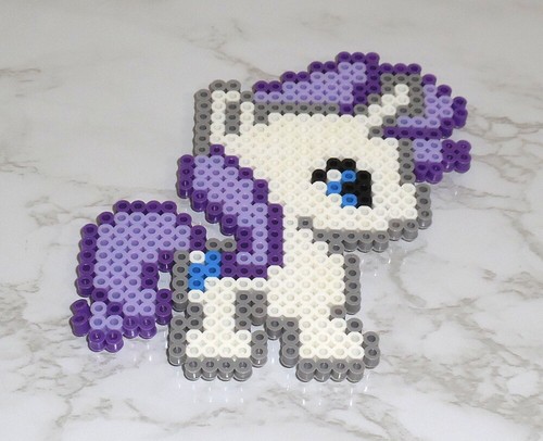 :: Handmade Perler Bead Art ~ MY LITTLE PONY magnet set of 6 you choose :: - Picture 11 of 14