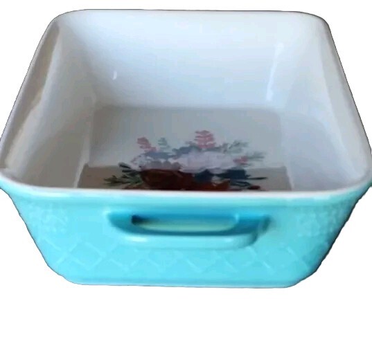 Pioneer Woman ~ Wishful Winter Pattern ~ 1.74 Qt. ~ Rectangular ~ Ceramic Baker
