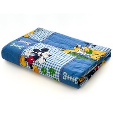 Trapuntino Caleffi Mickey & Pluto singolo copriletto trapuntato Disney cotone