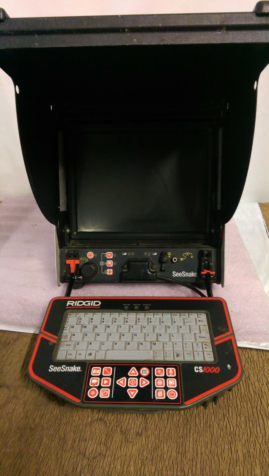 Ridgid Seesnake LCD Digital Recording 