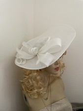 White Formal Hats for Women for sale UK