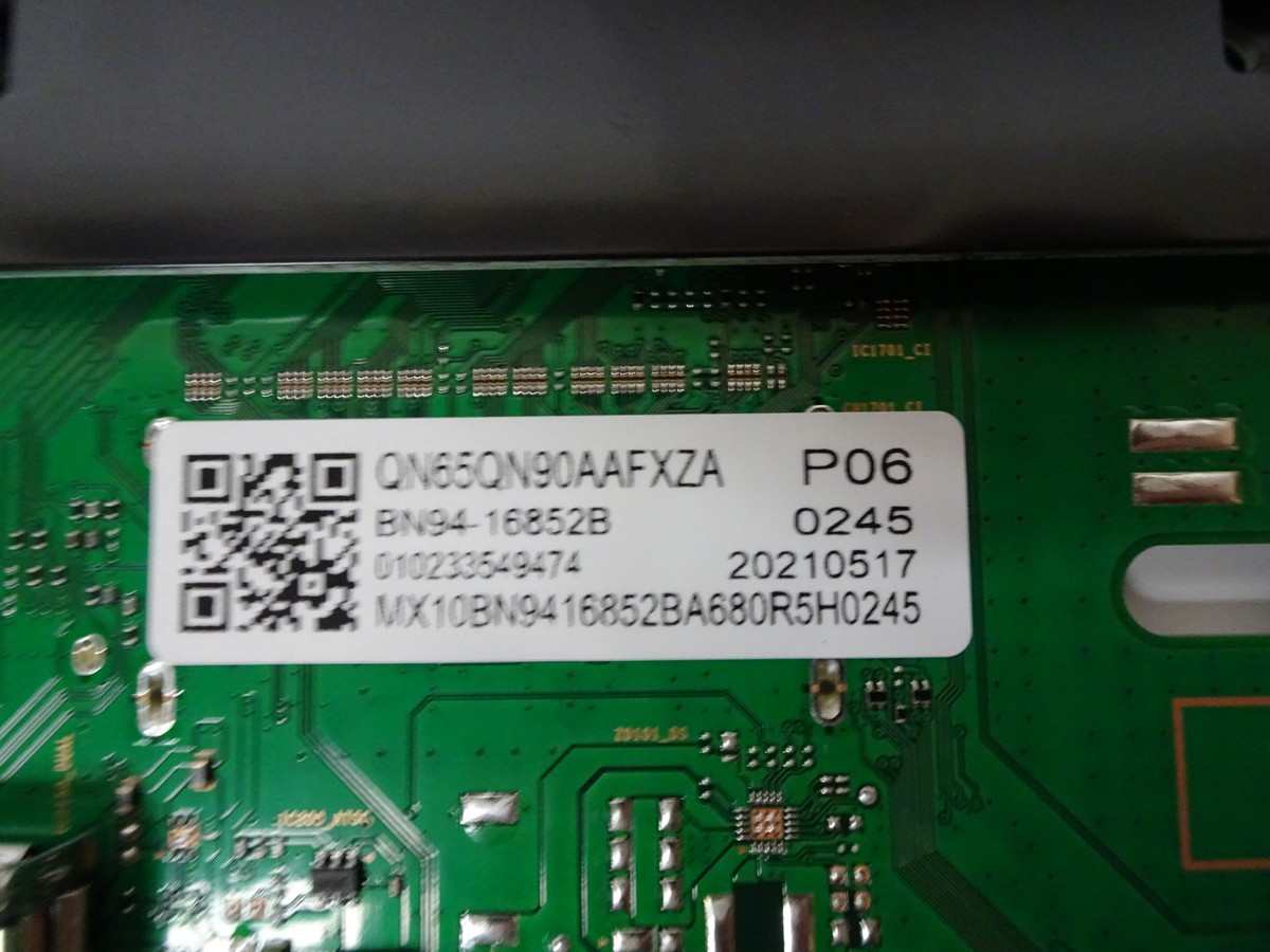 Samsung QN65QN90AAFXZA Main Board BN94-16852B, BN41-02855A | eBay