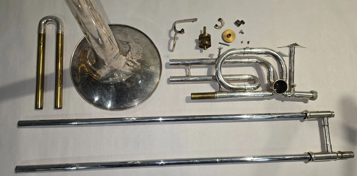 Yamaha YSL-643 Silver F-Attachment Trombone Replacement Parts | eBay