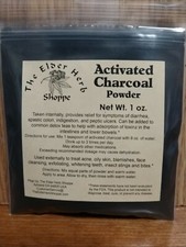 Activated Charcoal Powder 1 oz Food Grade - No Fillers - Detox - Resealable Bag