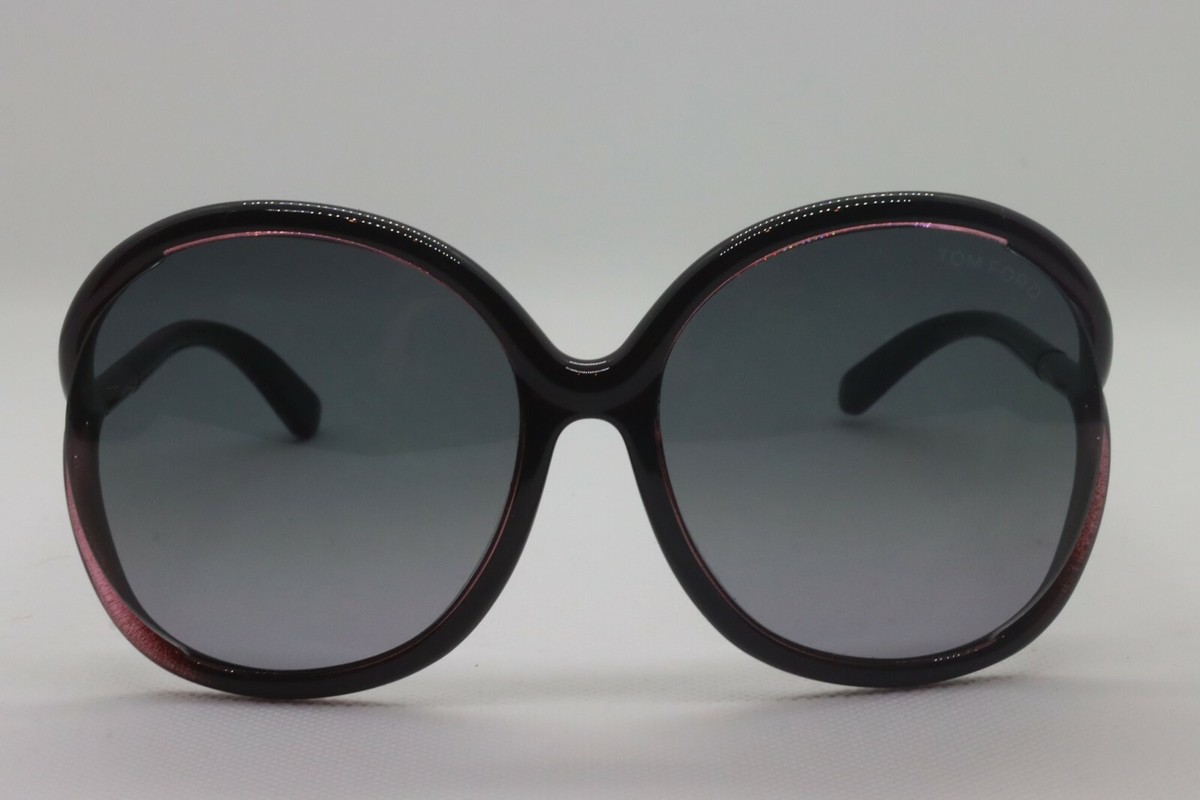 希少✨TOM FORD Rhi TF252 Purple sunglasses NEW TOM FORD TF 252 05B RHI VIOLET GRADIENT AUTHENTIC FRAMES